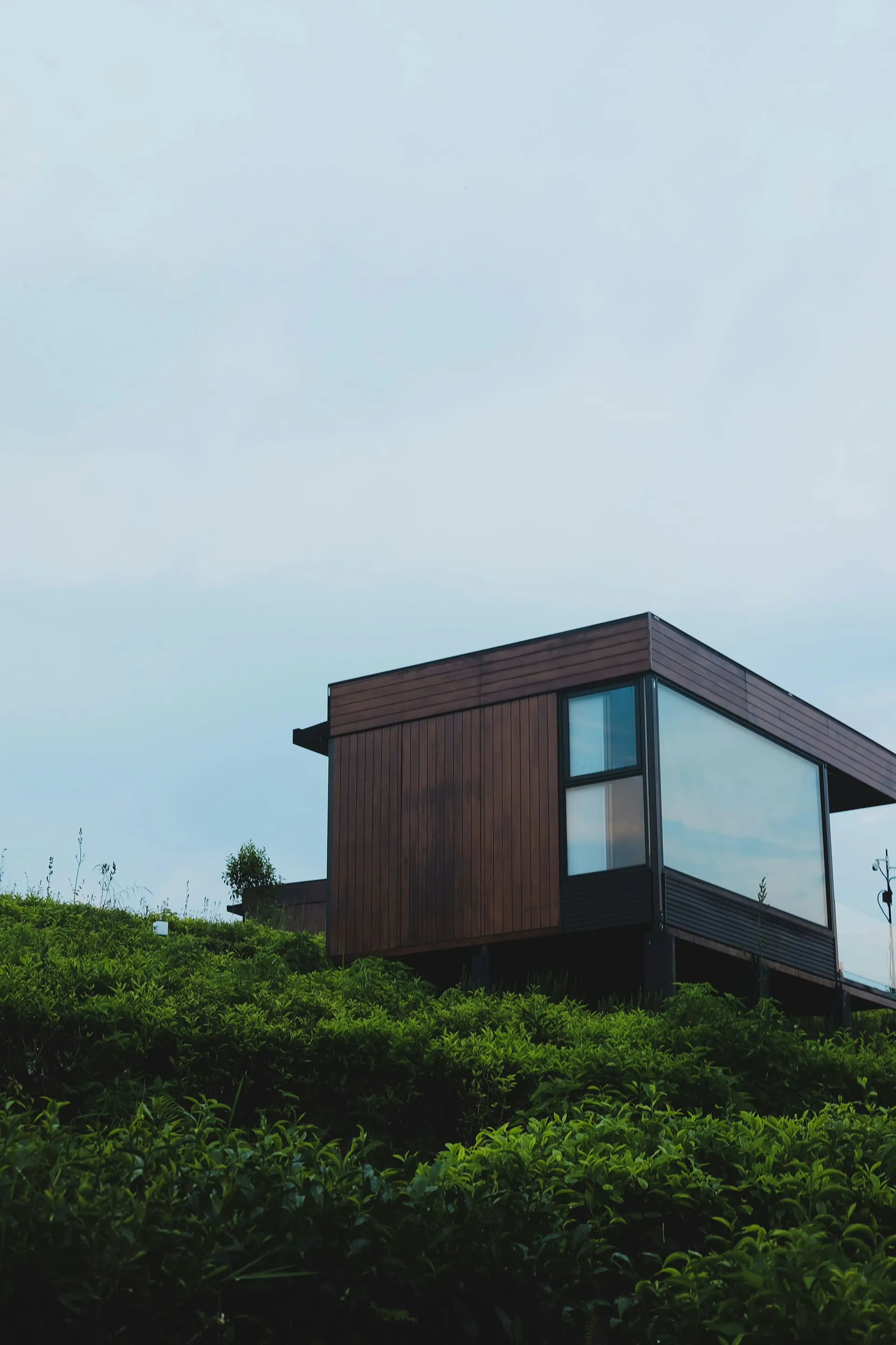 Modern hillside accommodation in West Bandung
